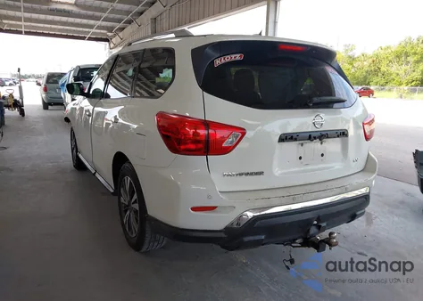 2017 Nissan Pathfinder Sv z USA, uszkodzony, nr VIN 5N1DR2MNXHC679452